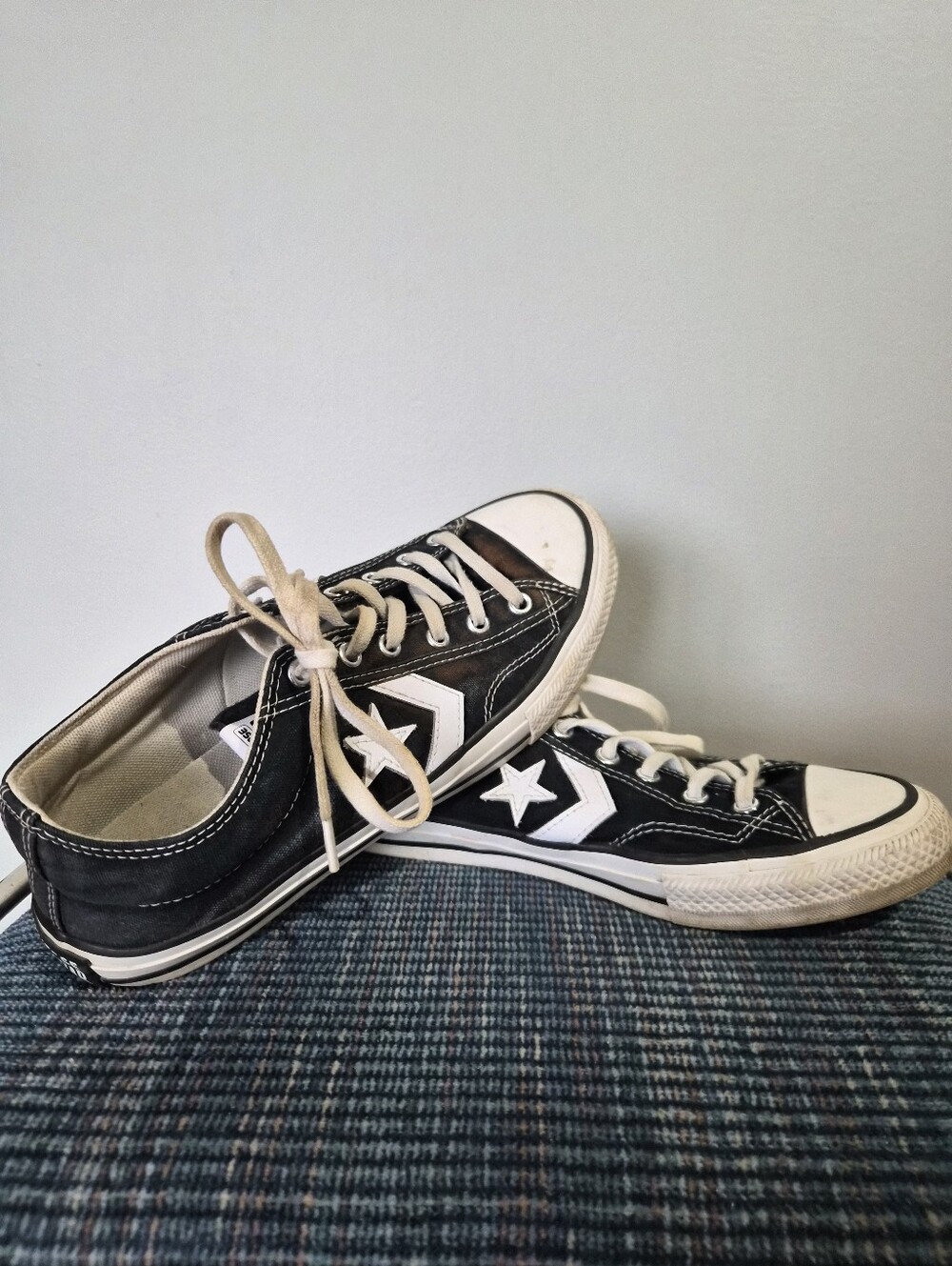 Vintage Black & White Star Player Converse Low Top Sneakers | Size US 6 - Picture 6 of 8